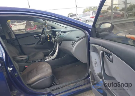 2013 Hyundai Elantra Gls from USA, damaged, VIN 5NPDH4AE8DH173513